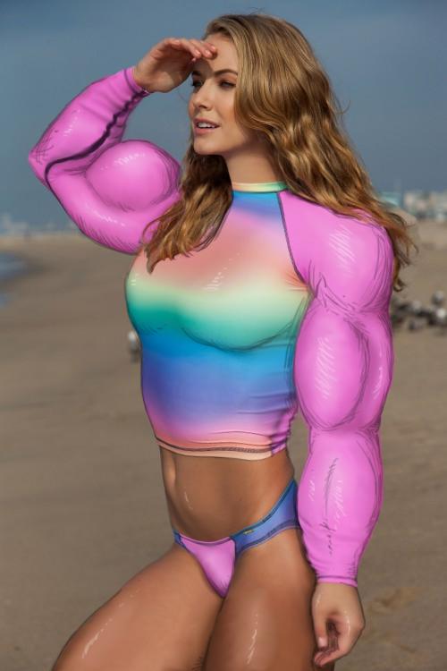 Девушка попросила отфотошопить ее снимок, и вот что получилось - ФОТО