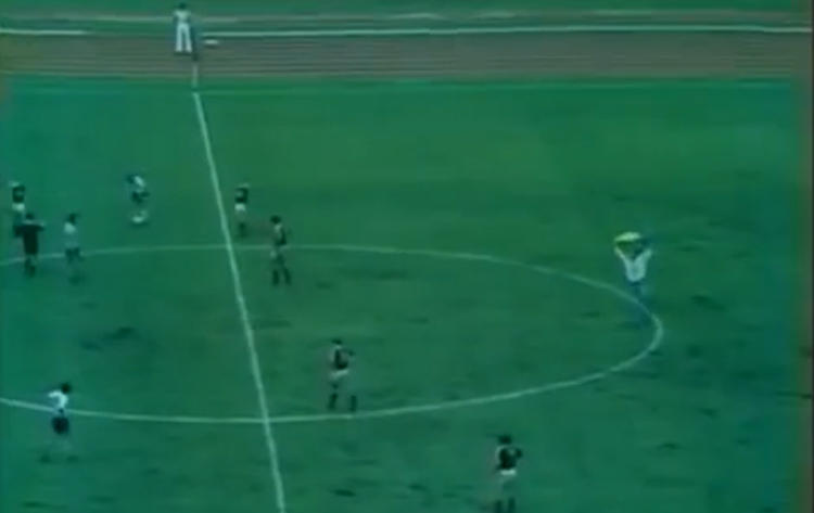 Раритетное видео: болельщик выбежал на поле на матче сборной СССР