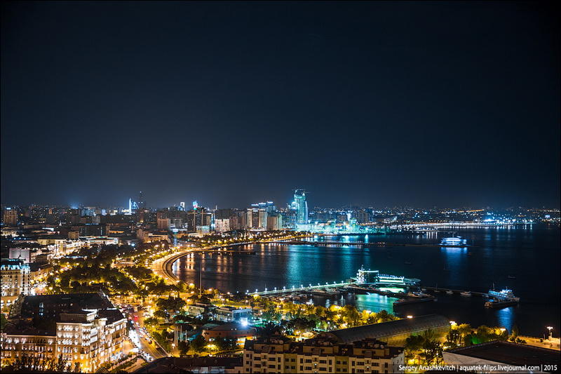 Ночной Баку Ночной Баку