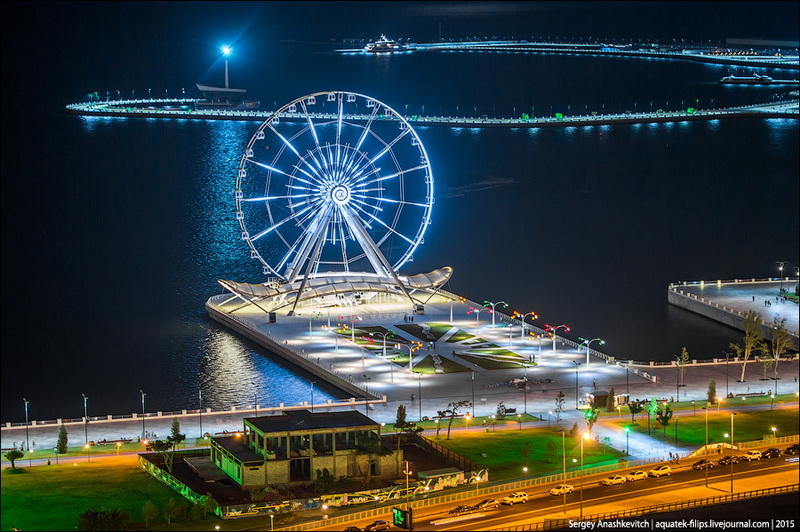 Ночной Баку Ночной Баку