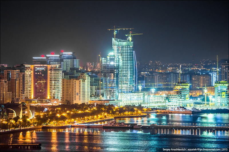 Ночной Баку Ночной Баку