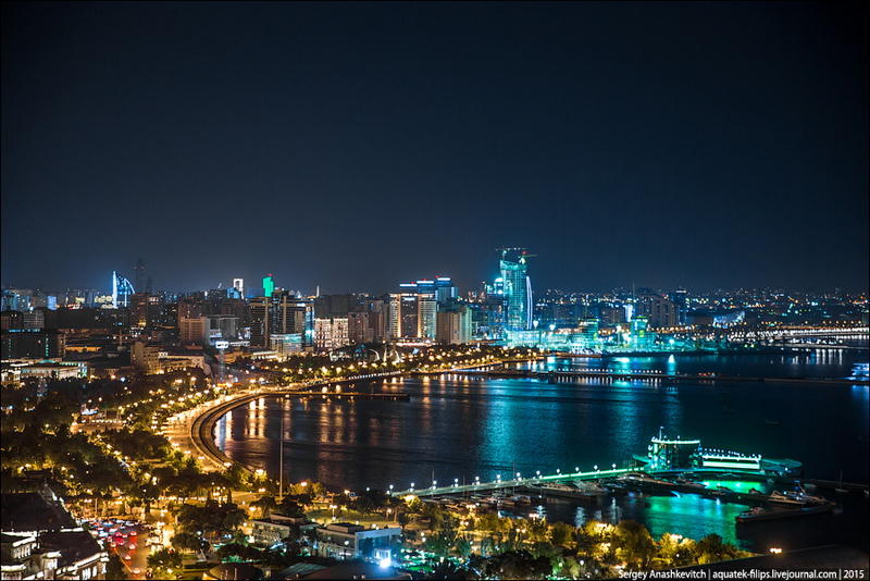 Ночной Баку Ночной Баку