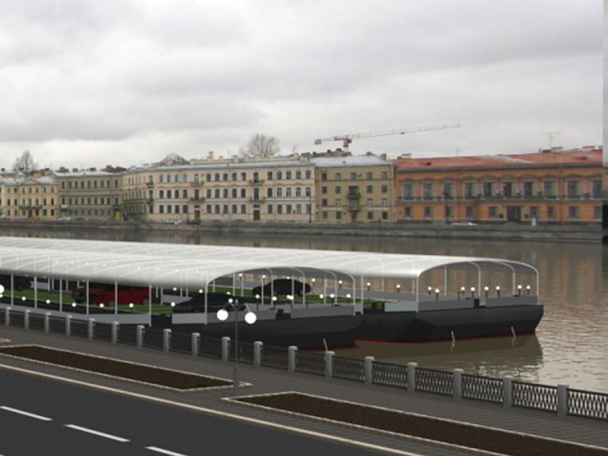 В Москве появятся парковки на воде