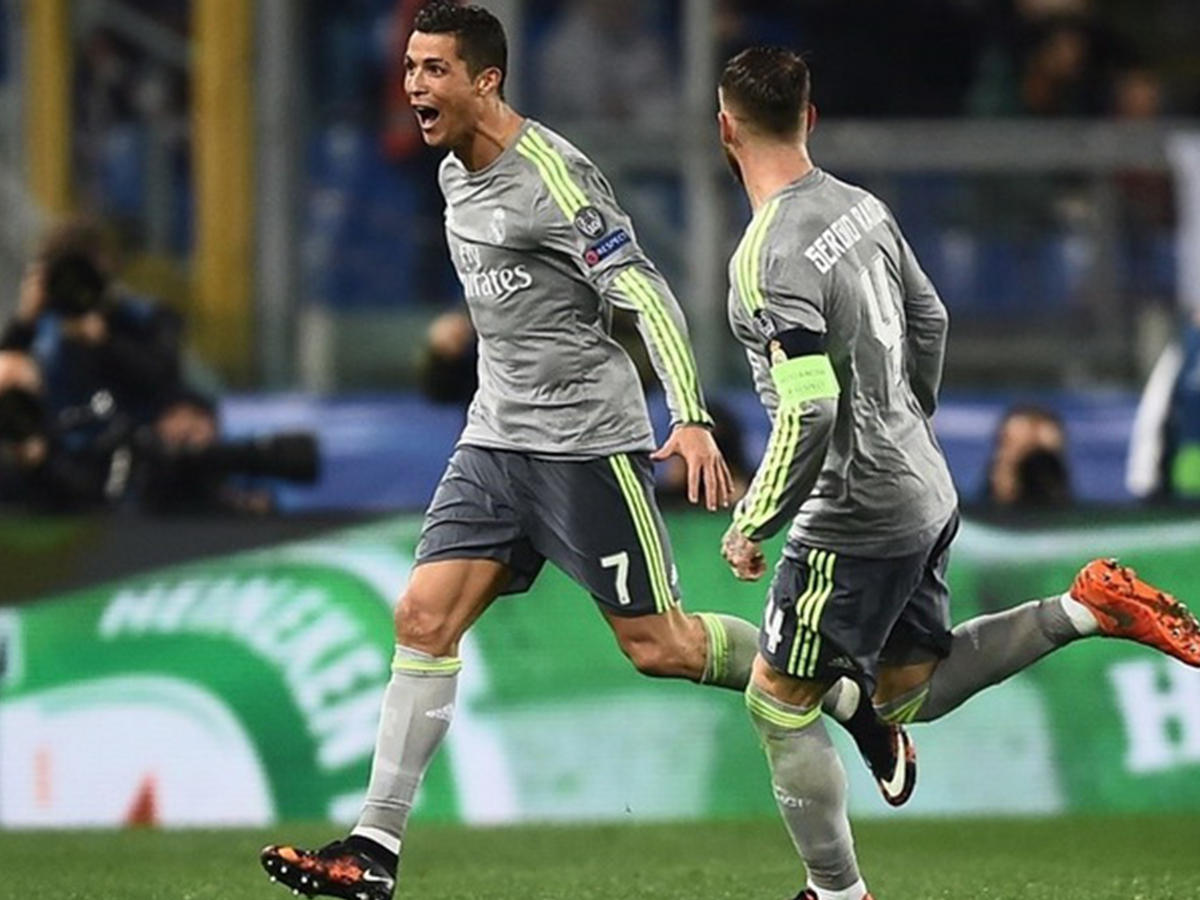 Роналду принес «Реалу» победу над «Ромой» в 1/8 финала Лиги чемпионов