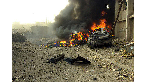 Взрыв на футбольном стадионе в Ираке