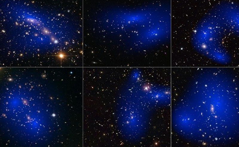 Темная материяОдна из самых странных вещей, с которыми приходится сталкиваться астрономам - темная материя. Это гипотетическое вещество, из которого (гипотетически) состоит 80% Вселенной. Ученые разбивают частицы в Большом адронном коллайдере, пытаясь понять, существует ли она на самом деле.
