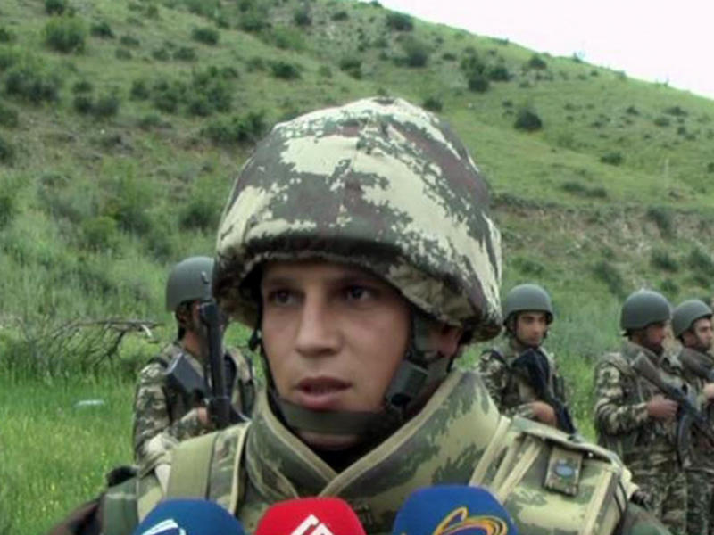 Капитан азербайджанской армии: Армяне убежали, увидев нашу мощь