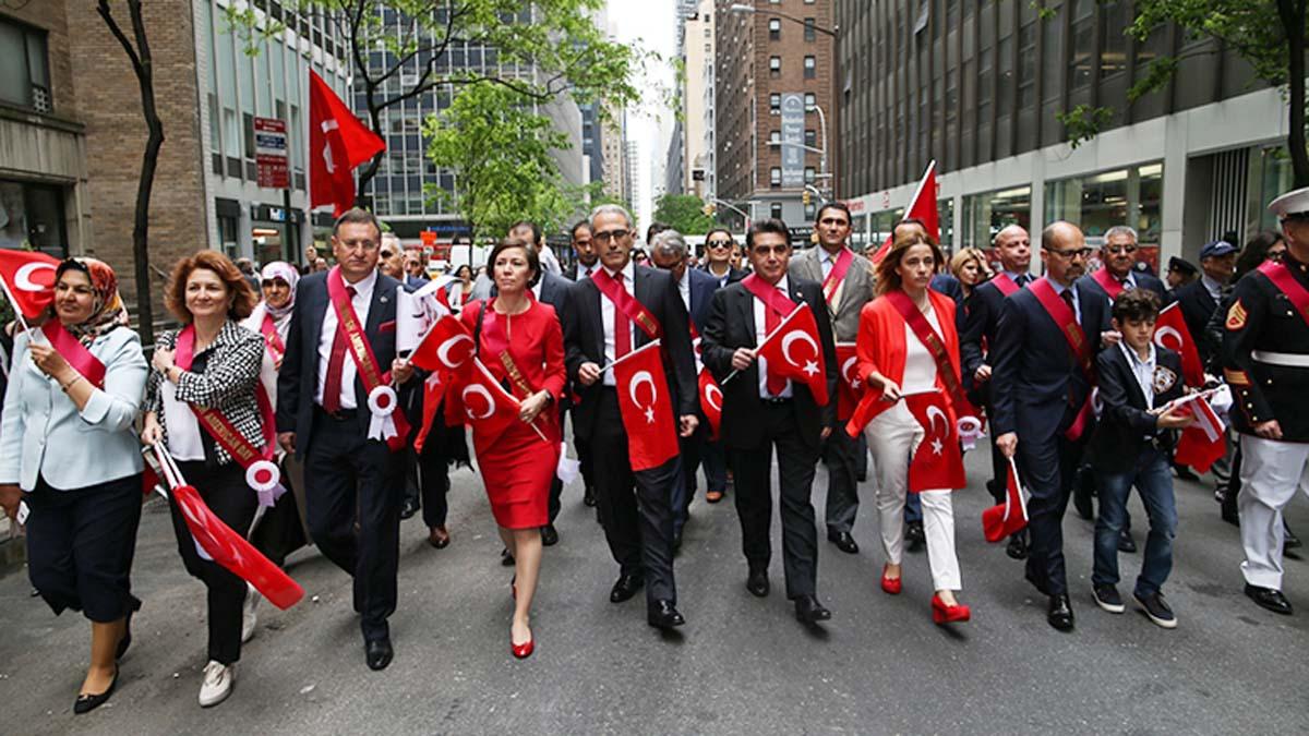 Nyu-Yorkda Türk yürüşü