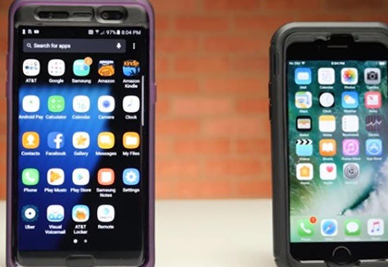 iPhone 7 Plus и Galaxy Note 7 испытали падением <span class="color_red">- ВИДЕО</span>