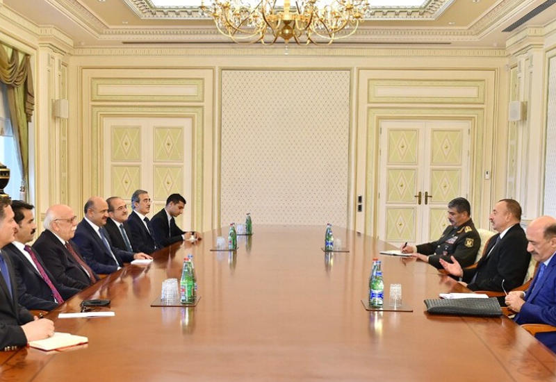 Президент Ильхам Алиев принял турецких министров <span class="color_red">- ФОТО</span>