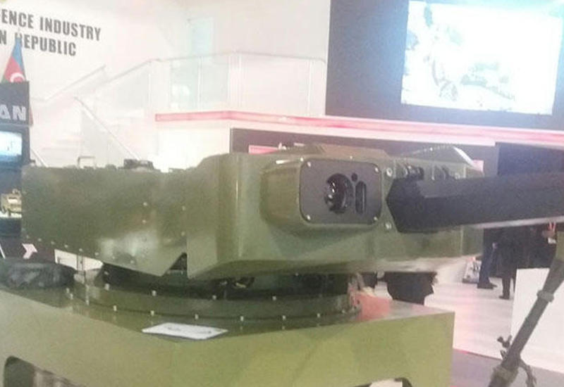Азербайджан показал снайперский пулемет Şimşək на ADEX 2016 <span class="color_red">- ФОТО</span>