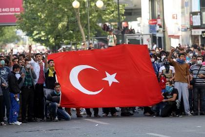 У посольства Германии в Анкаре прошла акция протеста
