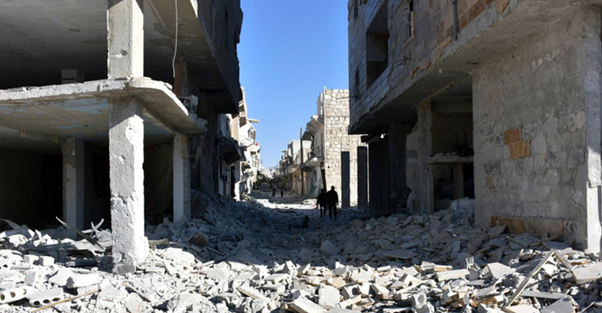 1217 боевиков сдались в Алеппо
