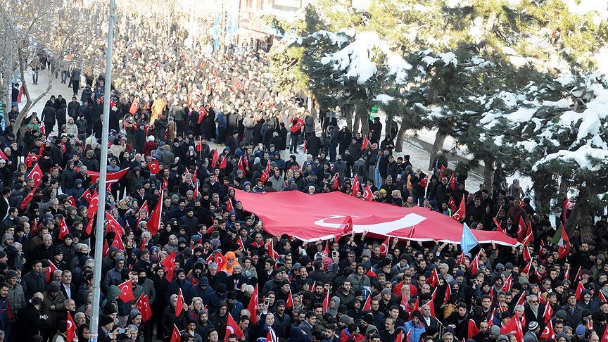 На востоке Турции прошла очередная акция протеста против РПК