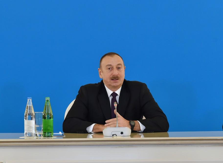 Президент Ильхам Алиев: Месторождение 