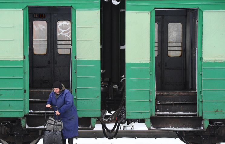 В Москве столкнулись электричка с поездом