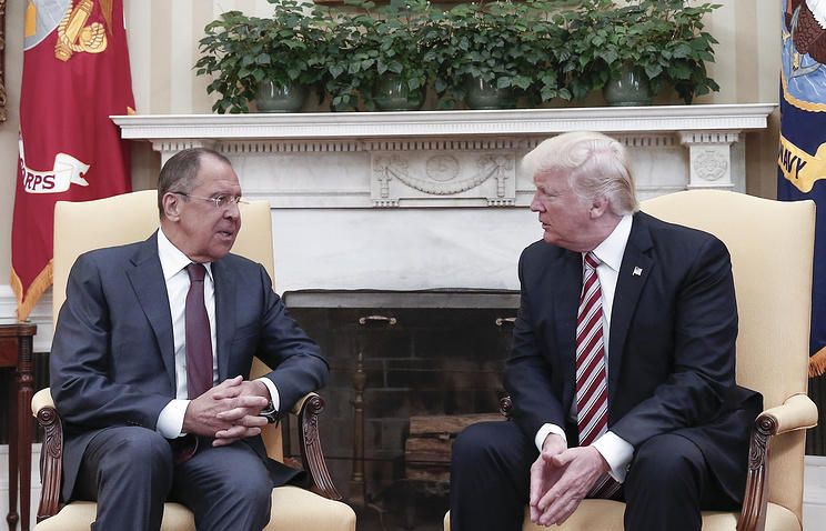 Трамп назвал удачной встречу с Лавровым в Белом доме Трамп назвал удачной встречу с Лавровым в Белом доме
