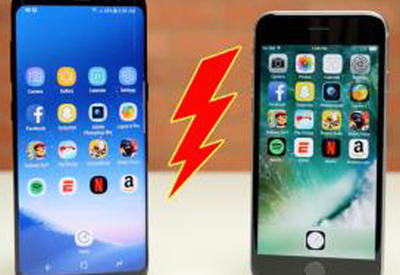 Samsung Galaxy S8 против iPhone 6s в тесте на быстродействие <span class="color_red">- ВИДЕО</span>