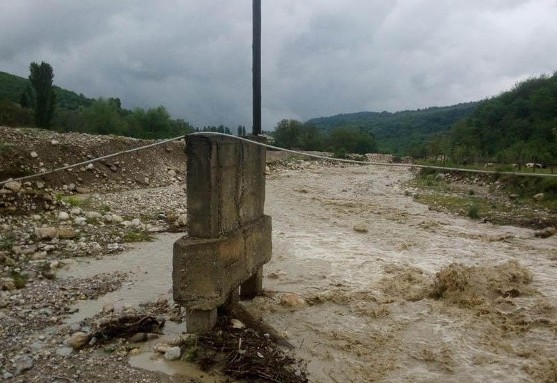 Şamaxı İcra Hakimiyyətindən selin fəsadları barədə