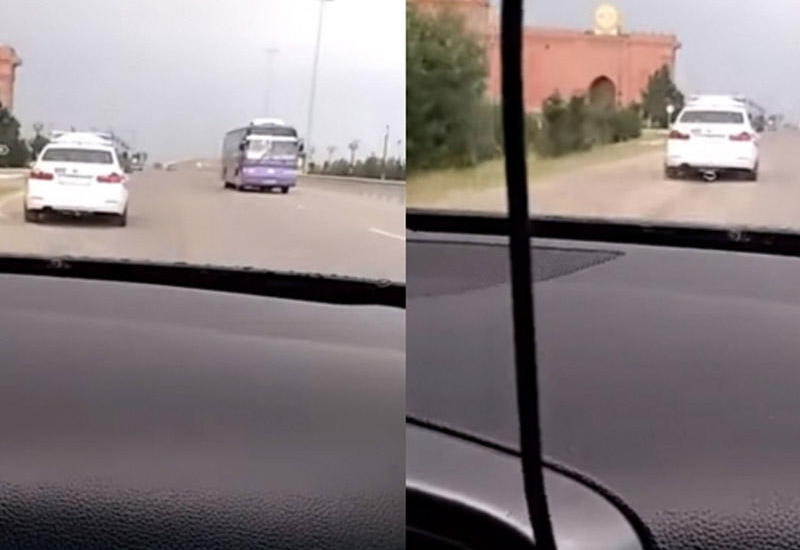 Yol polisi sürücüyə belə kömək etdi <span class="color_red">- VİDEO</span>