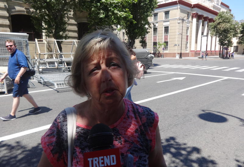 Британская болельщица: Смотреть Формулу 1 в Азербайджане доставляет особое удовольствие