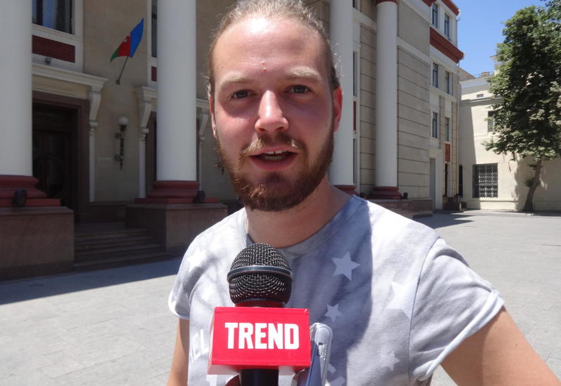 Британский болельщик: Не ожидал, что Баку такой красивый и современный город