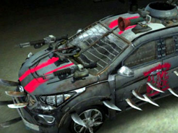 Hyundai создала машину-борца с зомби - ФОТО