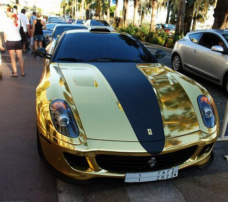 Ferrari 599 GTB Gold