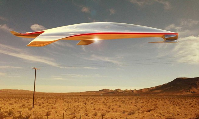 Дизайнер Ferrari создал модель космического корабля