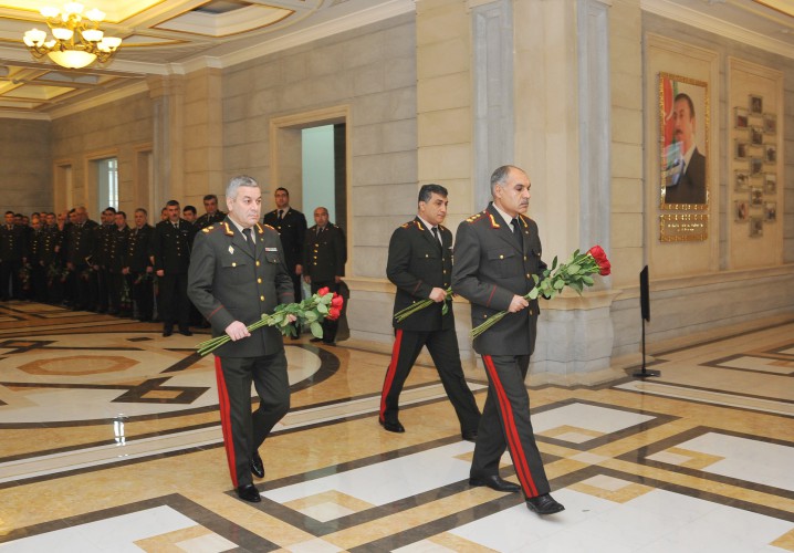 В Военной прокуратуре Азербайджана почтили память великого лидера Гейдара Алиева