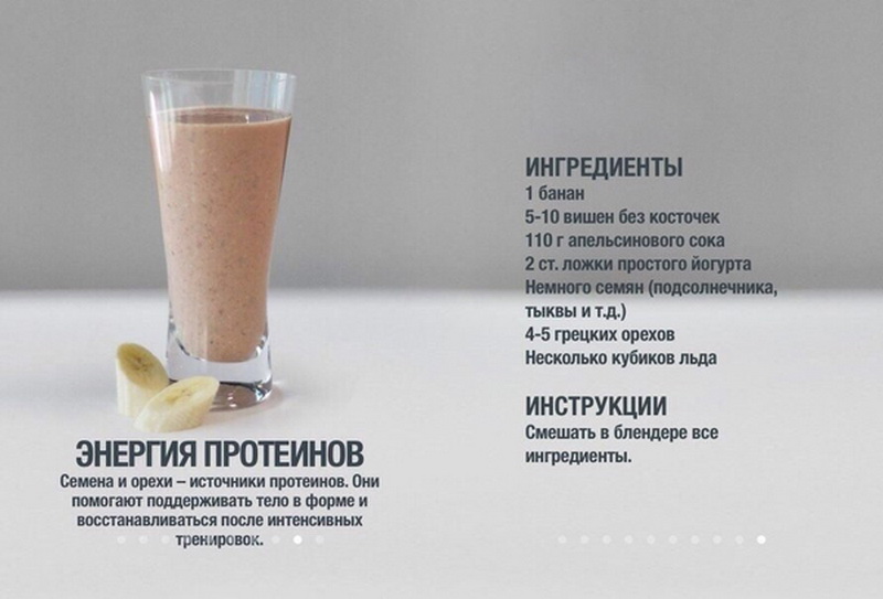 Коктейль для роста мышц в домашних условиях для женщин