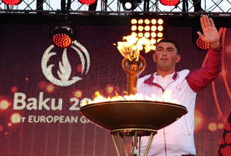 Факел первых Европейских игр зажжен на древней земле Карабаха