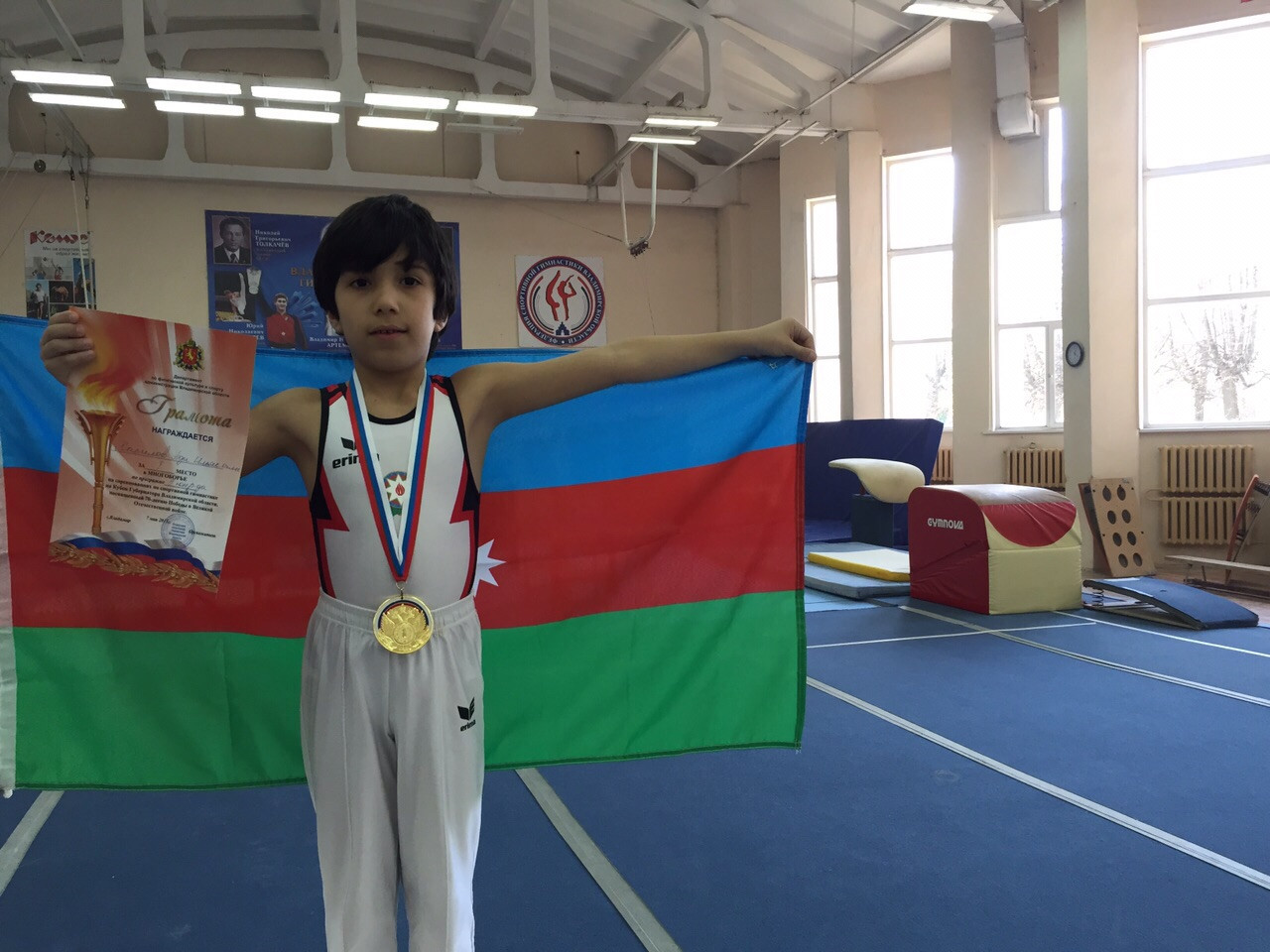 Бакинский гимнаст - победитель турнира во Владимире