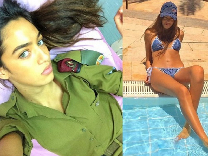 Женская армия: красотки-военнослужащие Израиля