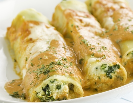 Каннеллони с начинкой рецепты Каннеллони с начинкой рецепты
