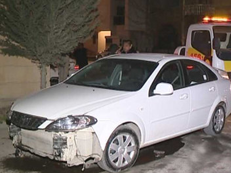 В Баку водитель-лихач сбежал с места ДТП