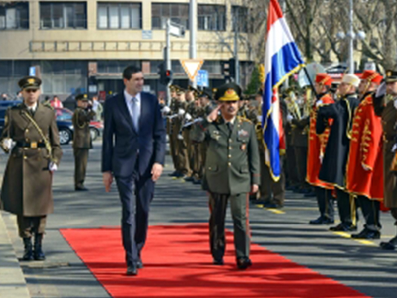 Закир Гасанов поехал в Хорватию договариваться о военном сотрудничестве