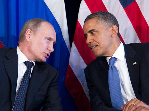 Путин и Обама беседуют в кулуарах G20