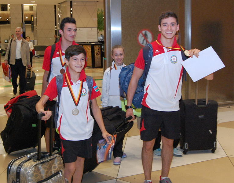 Азербайджанские гимнасты успешно выступили на Европейских соревнованиях
