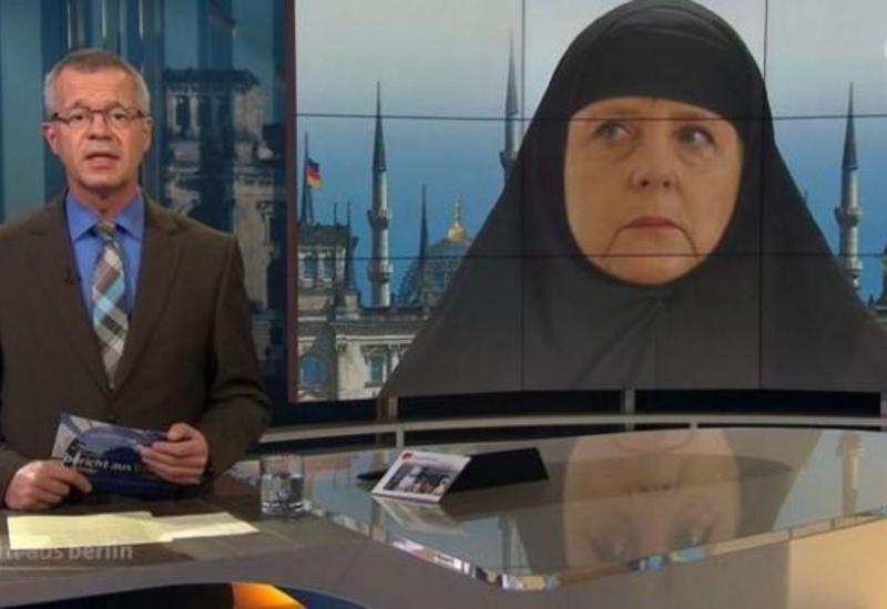 Меркель в хиджабе вызвала политический скандал