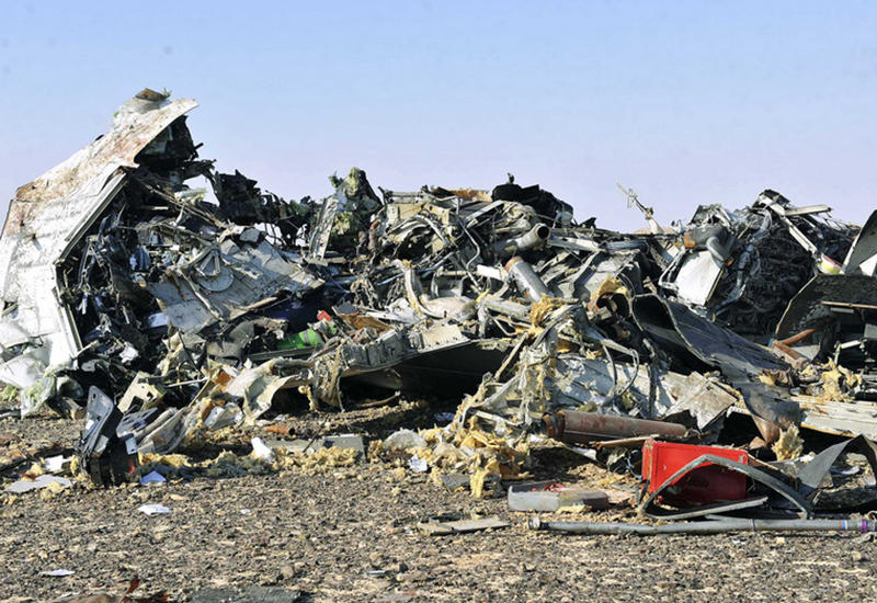 Первые кадры с места крушения российского Airbus в Египте
