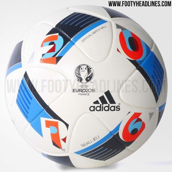 Вот так выглядит официальный мяч Евро-2016