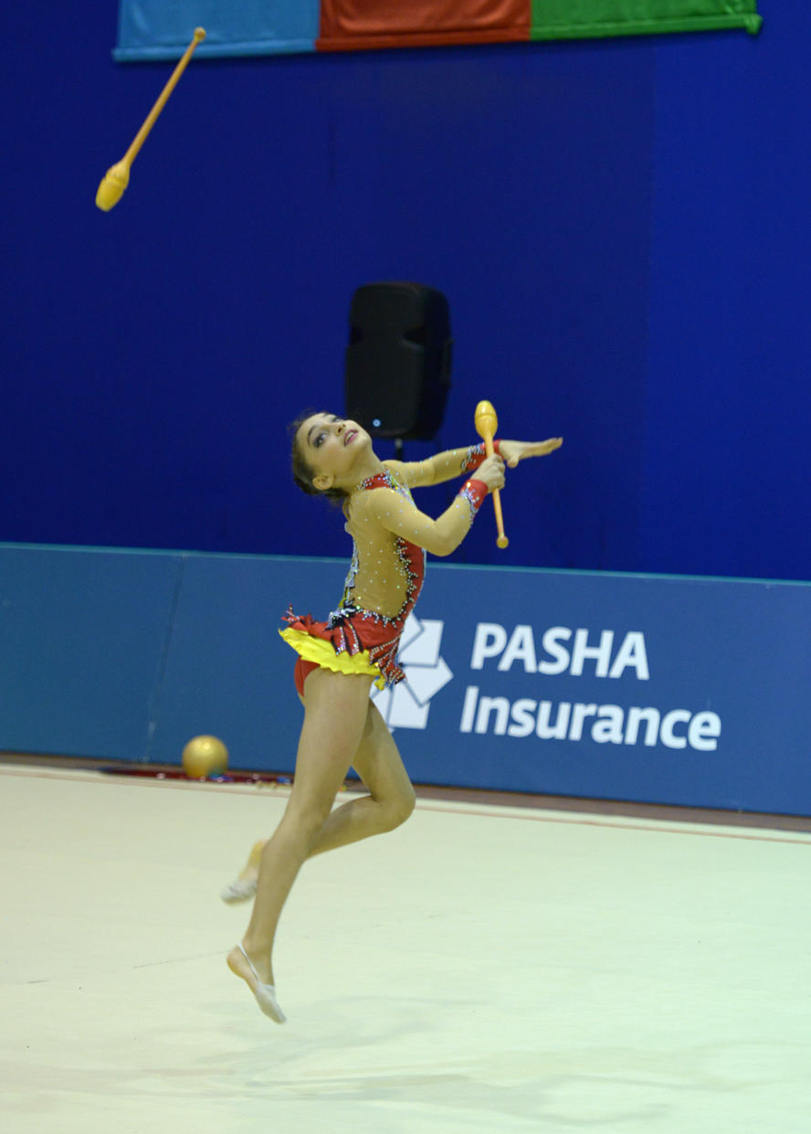 Завершились XXII Чемпионат и Первенство Баку по художественной гимнастике
