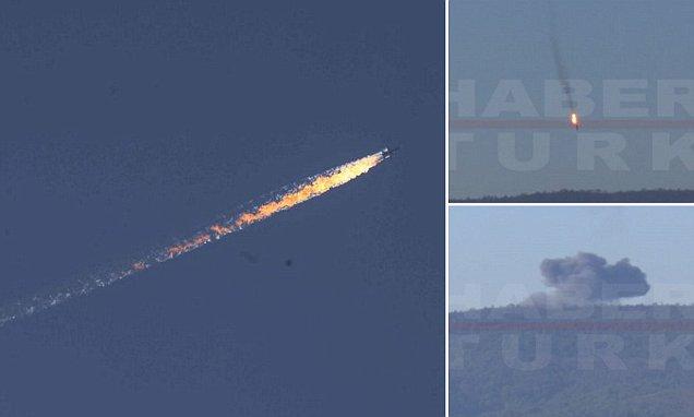 Турки сбили российский самолет в Сирии