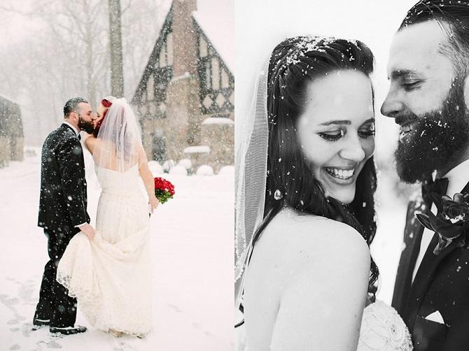 Пары, которые доказали, что свадьба зимой — это круто