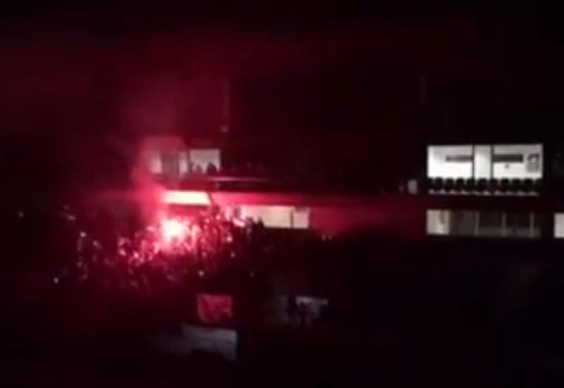 "Neftçi" - "Qarabağ" oyununda stadionda işıq söndü