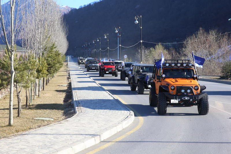 Автомобильная федерация Азербайджана организовала в Габале гонки Offroad