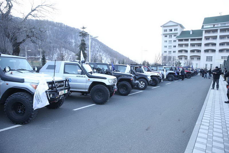 Автомобильная федерация Азербайджана организовала в Габале гонки Offroad