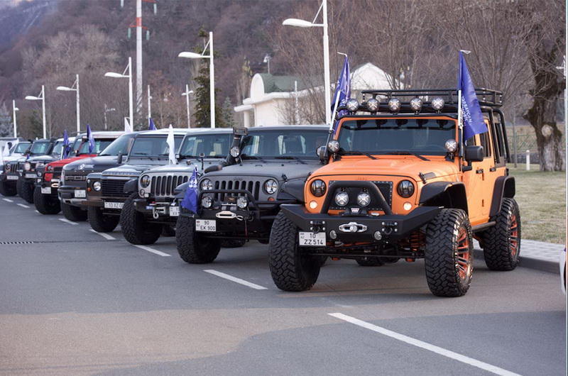 Автомобильная федерация Азербайджана организовала в Габале гонки Offroad