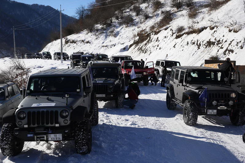 Автомобильная федерация Азербайджана организовала в Габале гонки Offroad